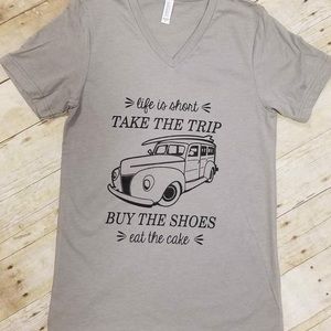 “Life is Short” Graphic Tee.